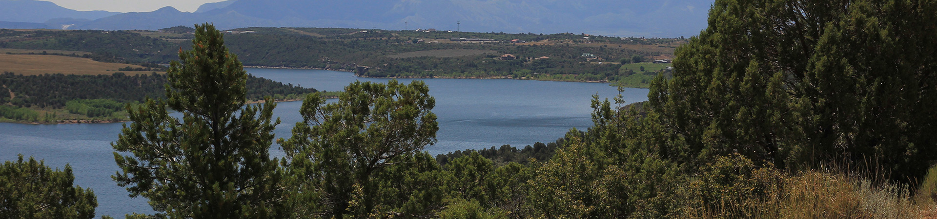 A view of a reservoir