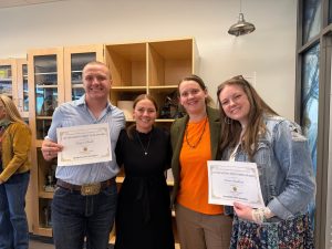 Graduate student award winners