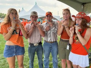 Students at Ag Day