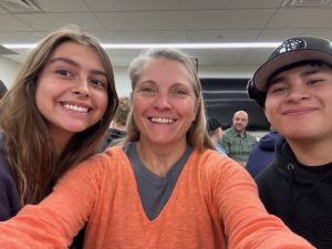 Hayley Chouinard and DARE Students