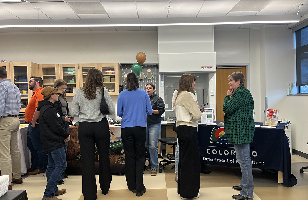 Students and faculty attend the DARE Networking Mixer