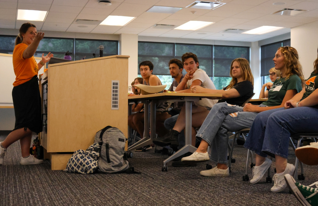 Students in classroom